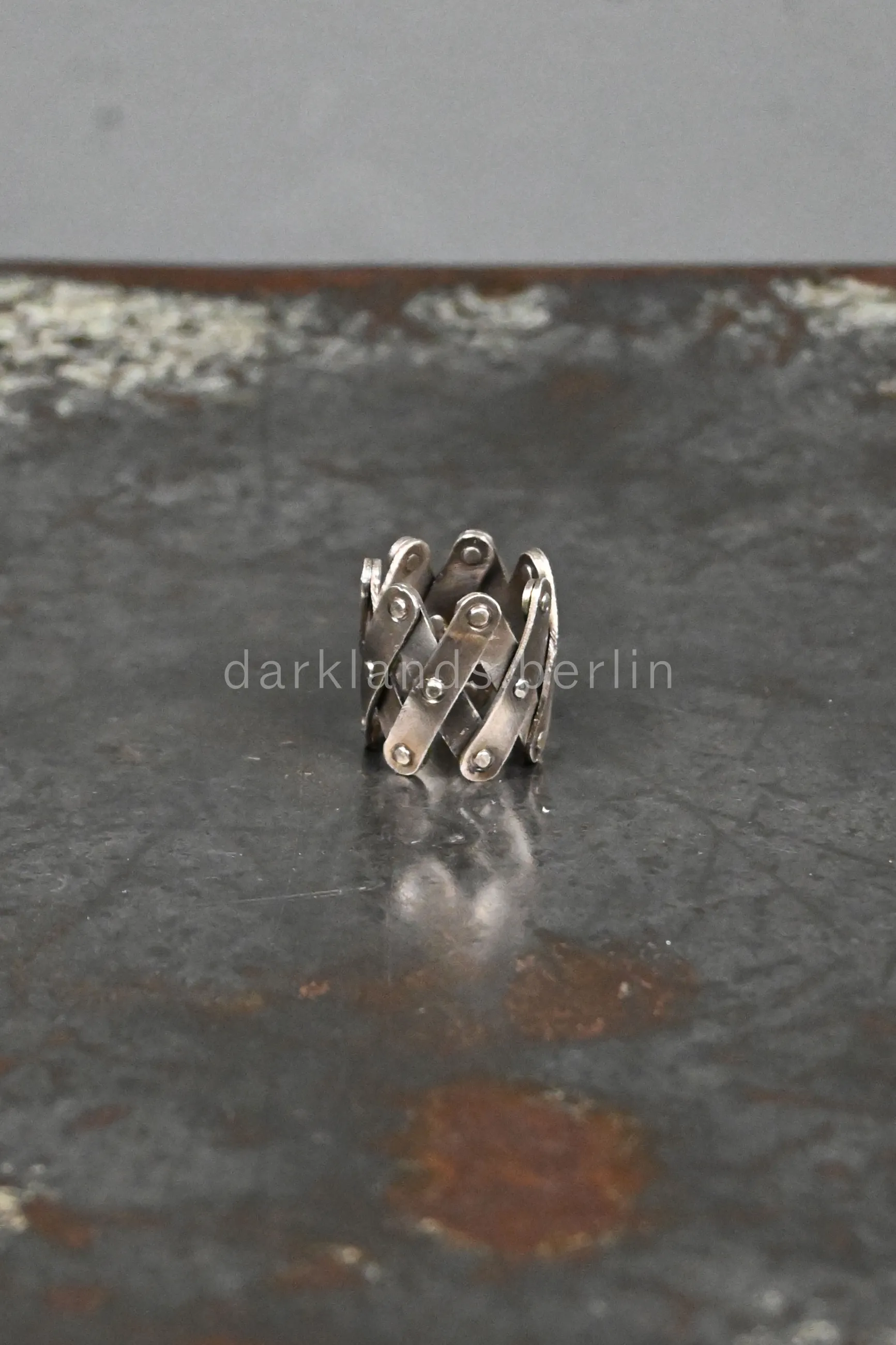 Silver Pantograph Ring | Carol Christian Poell | .03