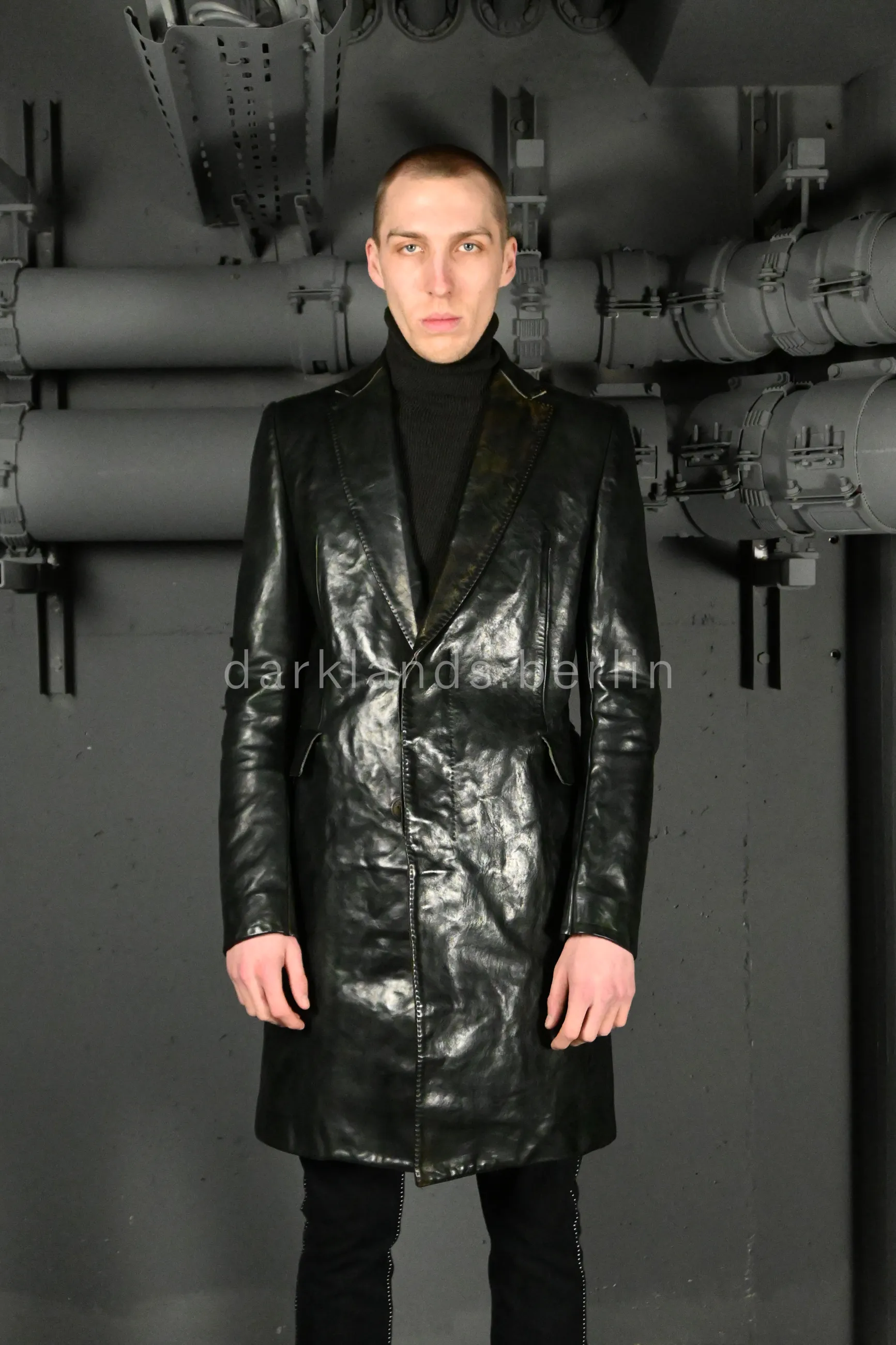 O. D. Arthrosic Elbow, Lined-Unlined Leather Coat | Carol 