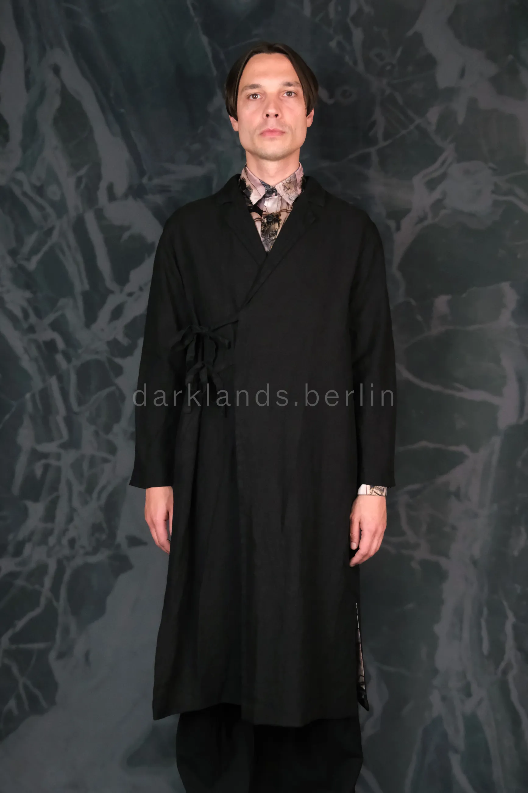 GEOFFREY B. SMALL／Cashmere kimono jacket Full-Length Kimono Jacket | Geoffrey B. Small | Darklands – Villa
