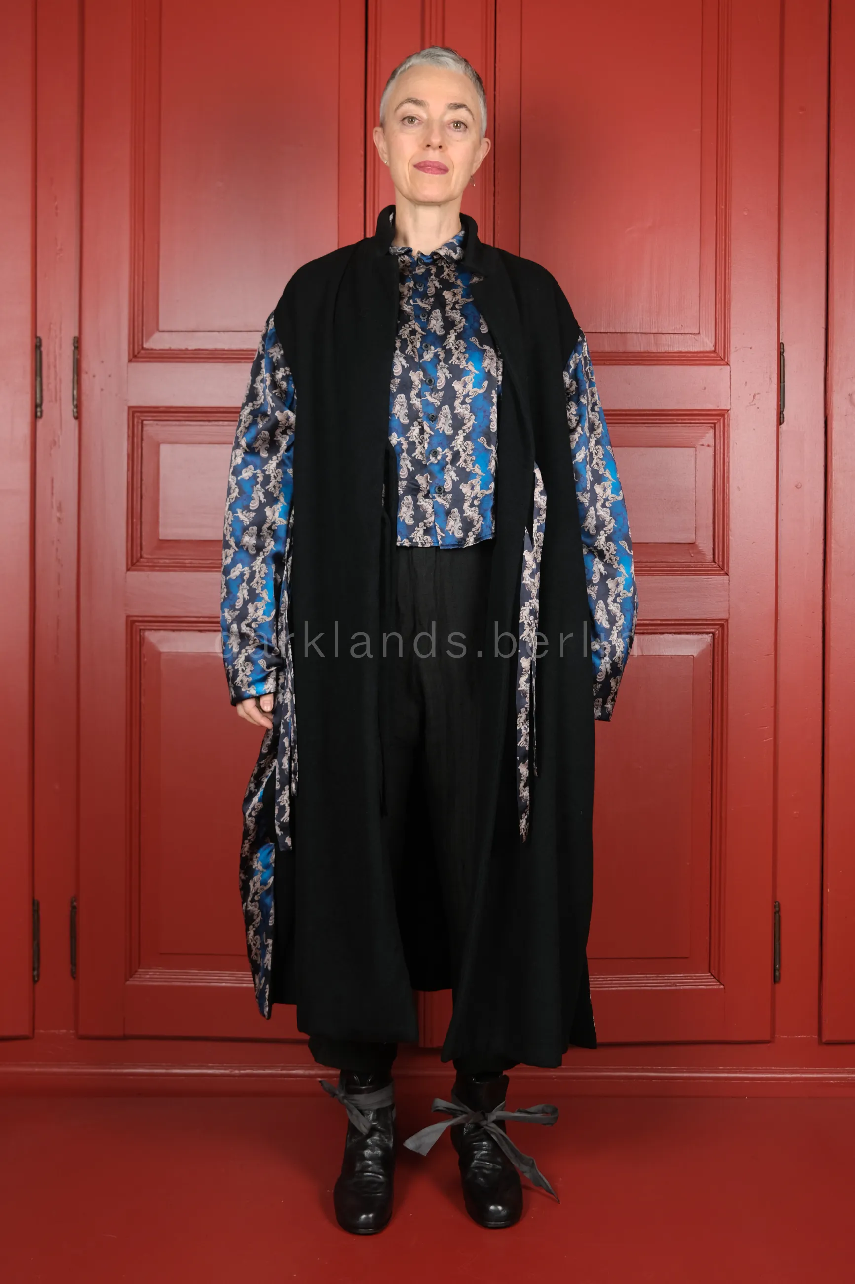 GEOFFREY B. SMALL／Cashmere kimono jacket Full-Length Kimono Jacket | Geoffrey B. Small | Darklands – Villa