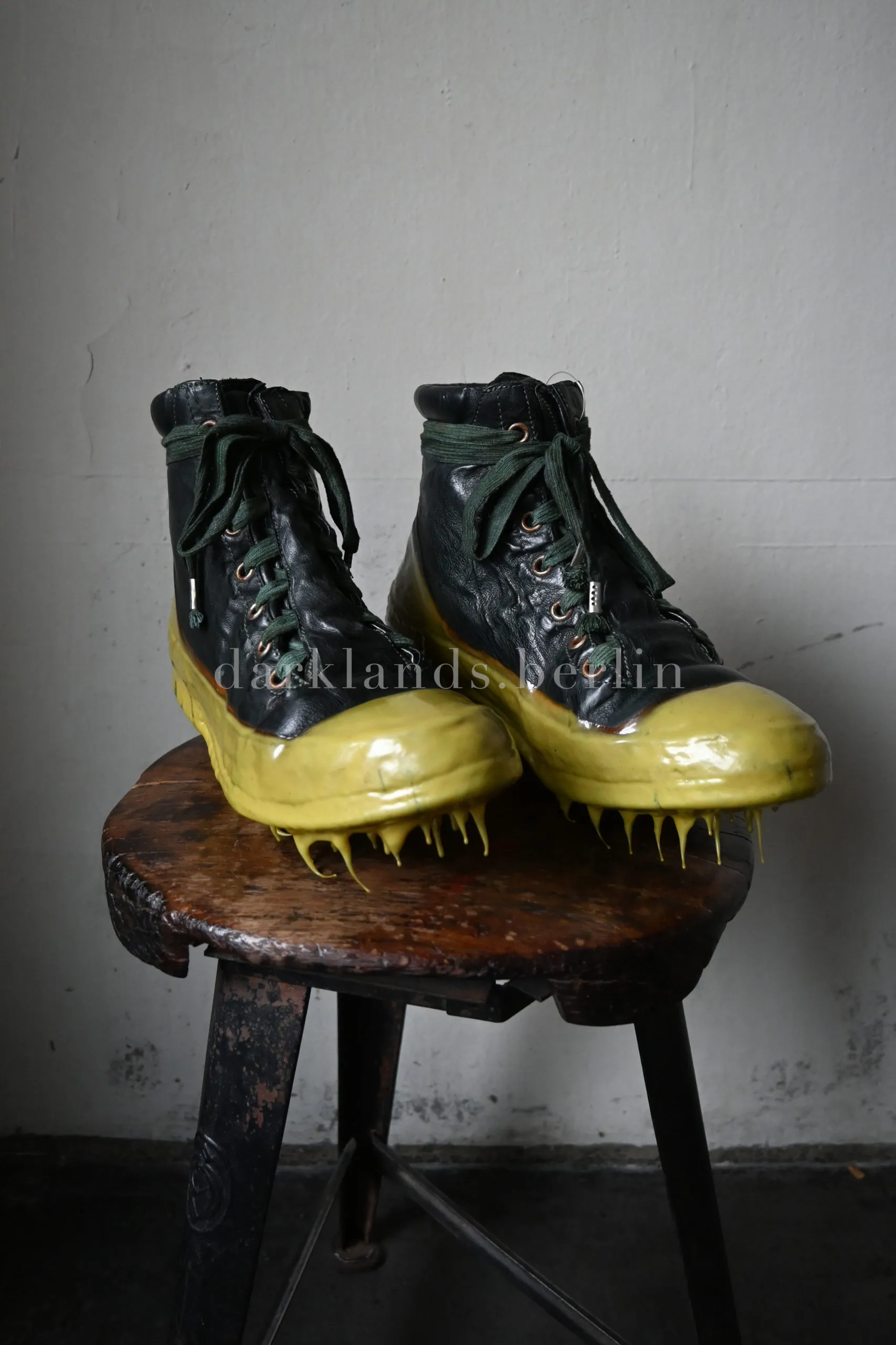 Object Dyed, No Seam Drip Rubber Sneakers | Carol Christian Poell 