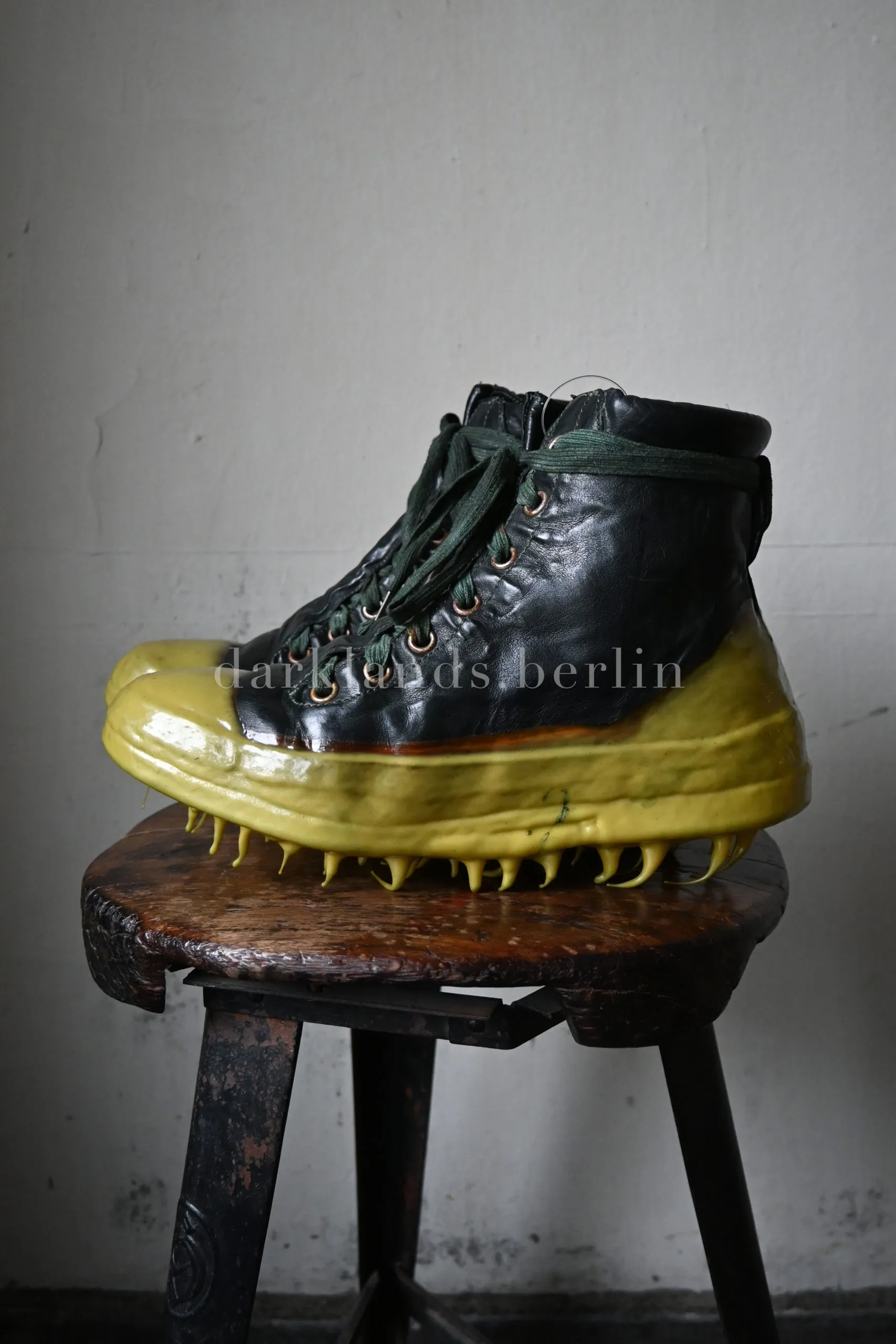 Object Dyed, No Seam Drip Rubber Sneakers | Carol Christian Poell 
