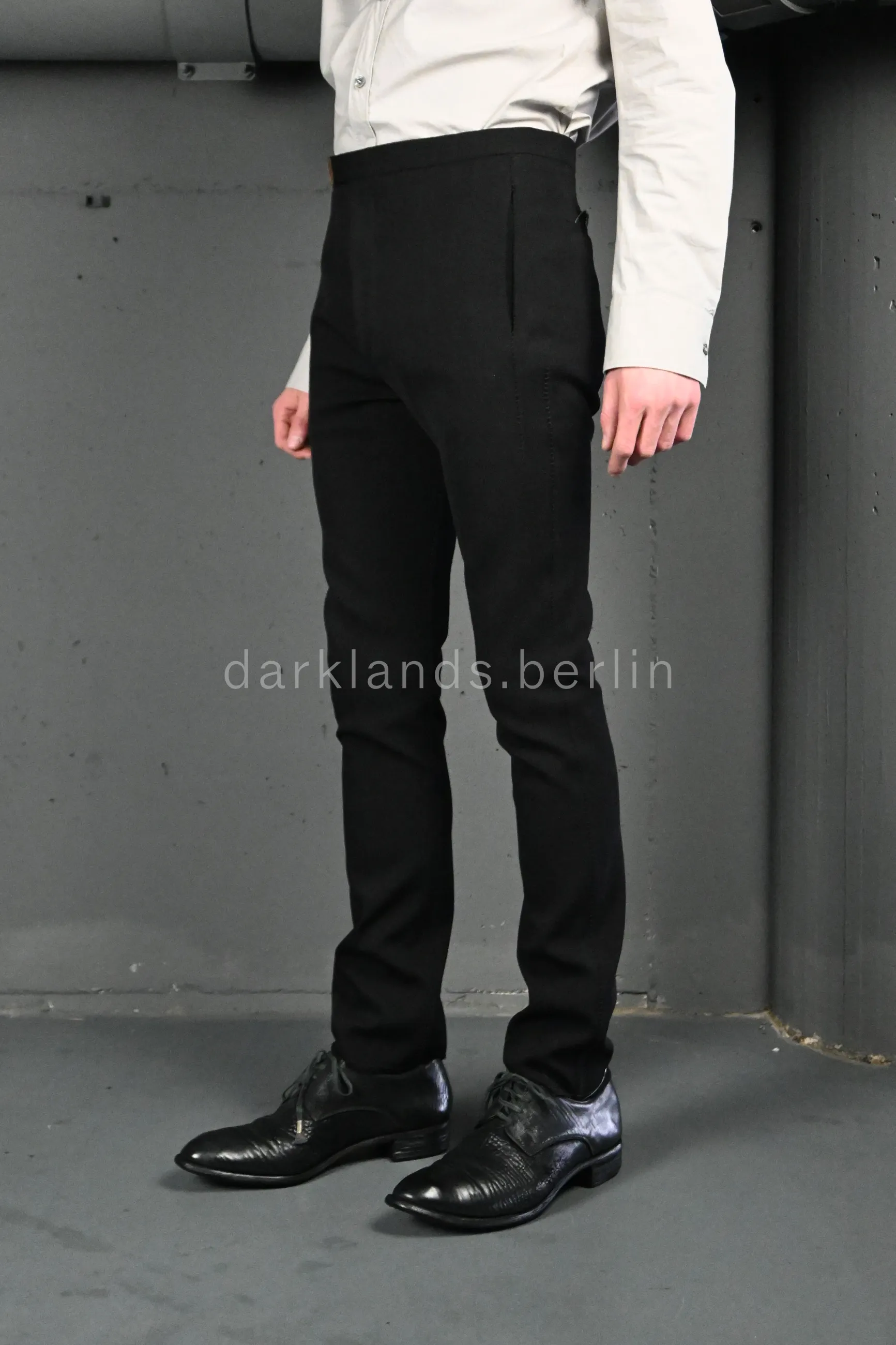 Visible Meltlock, One-Piece Dead End Trousers | Carol Christian 